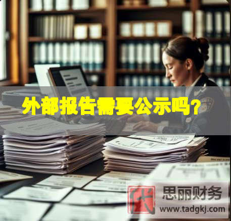 外部報告需要公示嗎？