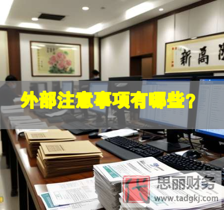 外部注意事項有哪些？