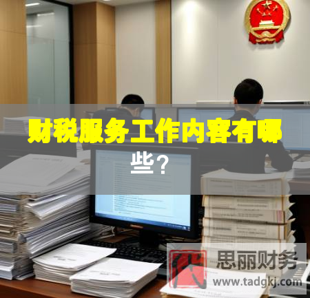 財(cái)稅服務(wù)工作內(nèi)容有哪些？