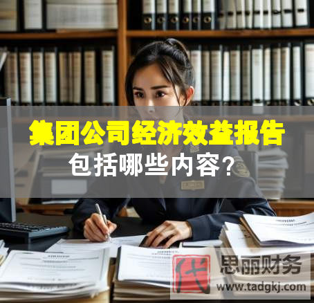 集團公司經(jīng)濟效益報告包括哪些內(nèi)容？