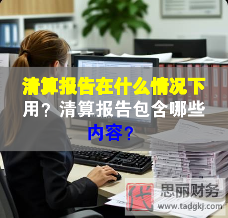 清算報告在什么情況下用？清算報告包含哪些內(nèi)容？