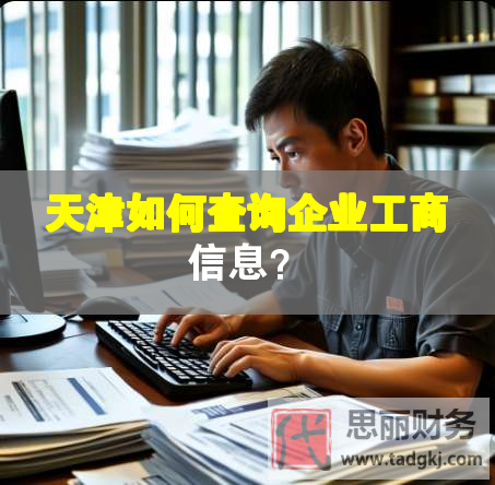 天津如何查詢企業(yè)工商信息？