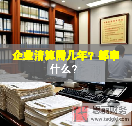 企業(yè)清算需幾年？都審什么？