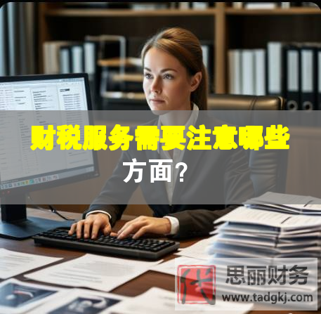 財(cái)稅服務(wù)需要注意哪些方面？