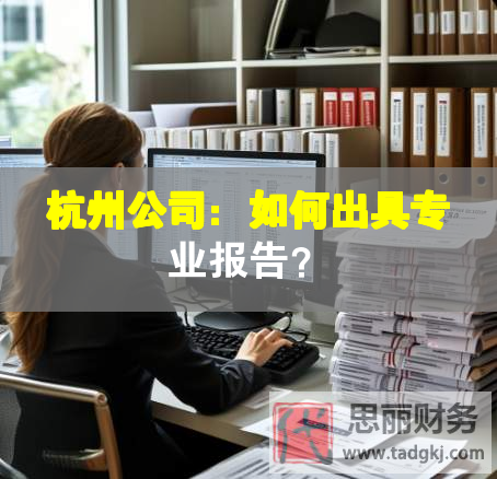 杭州公司：如何出具專業(yè)報告？