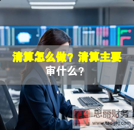 清算怎么做？清算主要審什么？