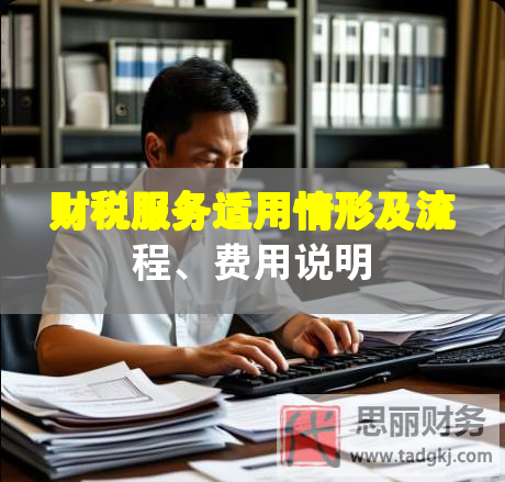 財(cái)稅服務(wù)適用情形及流程、費(fèi)用說(shuō)明