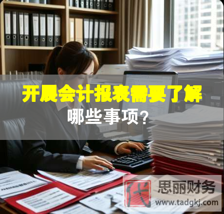 開展會(huì)計(jì)報(bào)表需要了解哪些事項(xiàng)？