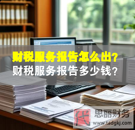 財稅服務(wù)報告怎么出？財稅服務(wù)報告多少錢？