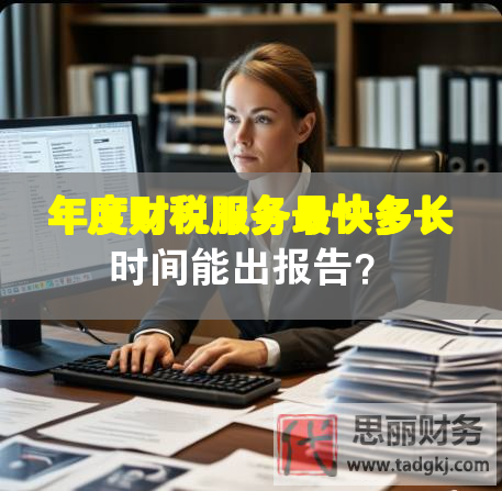 年度財稅服務(wù)最快多長時間能出報告？